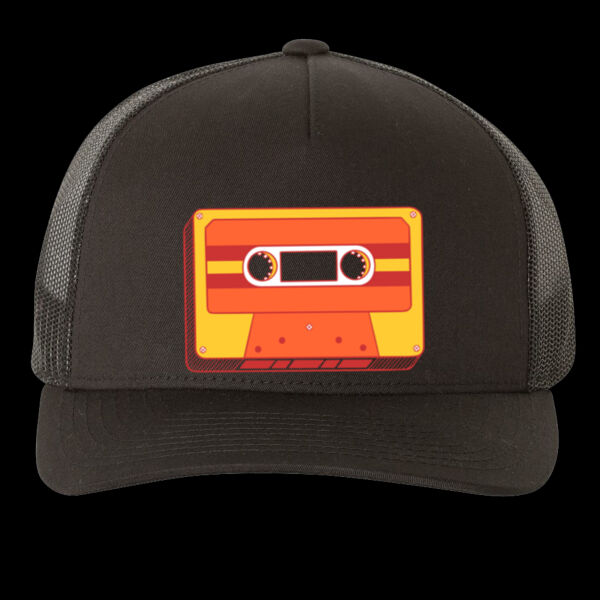 SURKEUS Tape Logo Trucker Hat Thumbnail
